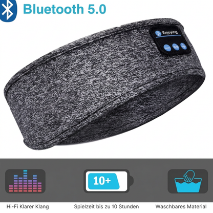 ZenSound Headband-Bluetooth - Stirnband mit integrierten Kopfhörern