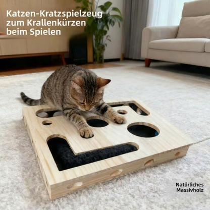 ClawBox Play-Katzen-Kratz box mit Glockenball