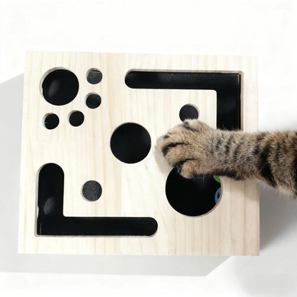 ClawBox Play-Katzen-Kratz box mit Glockenball